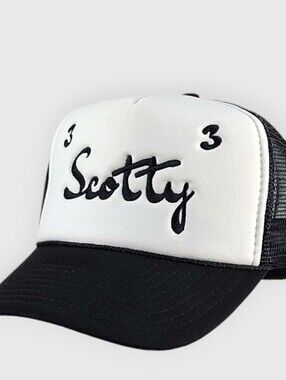 New Mens Vintage Scotty Snapback Cap Hat